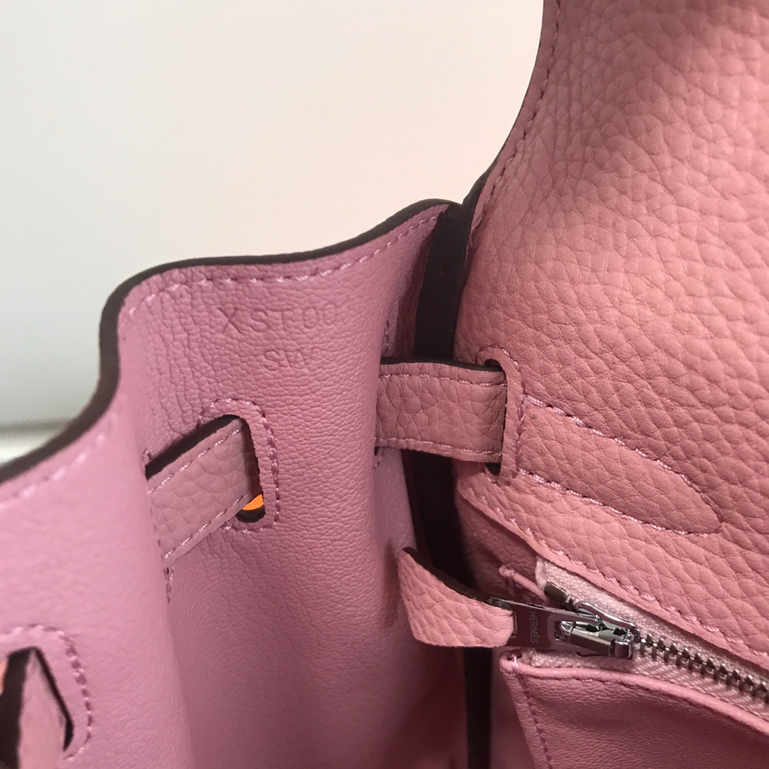 Hermes Kelly 32cm Handbag Shoulder Bag in Pink Togo Leather